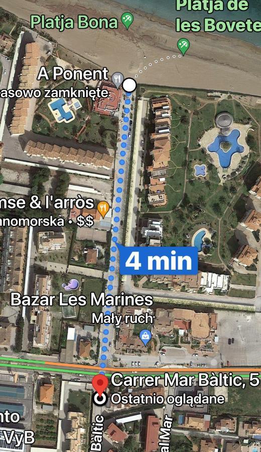 Apartamento Victoria Playa III Con Una Gran Terraza Dénia Buitenkant foto