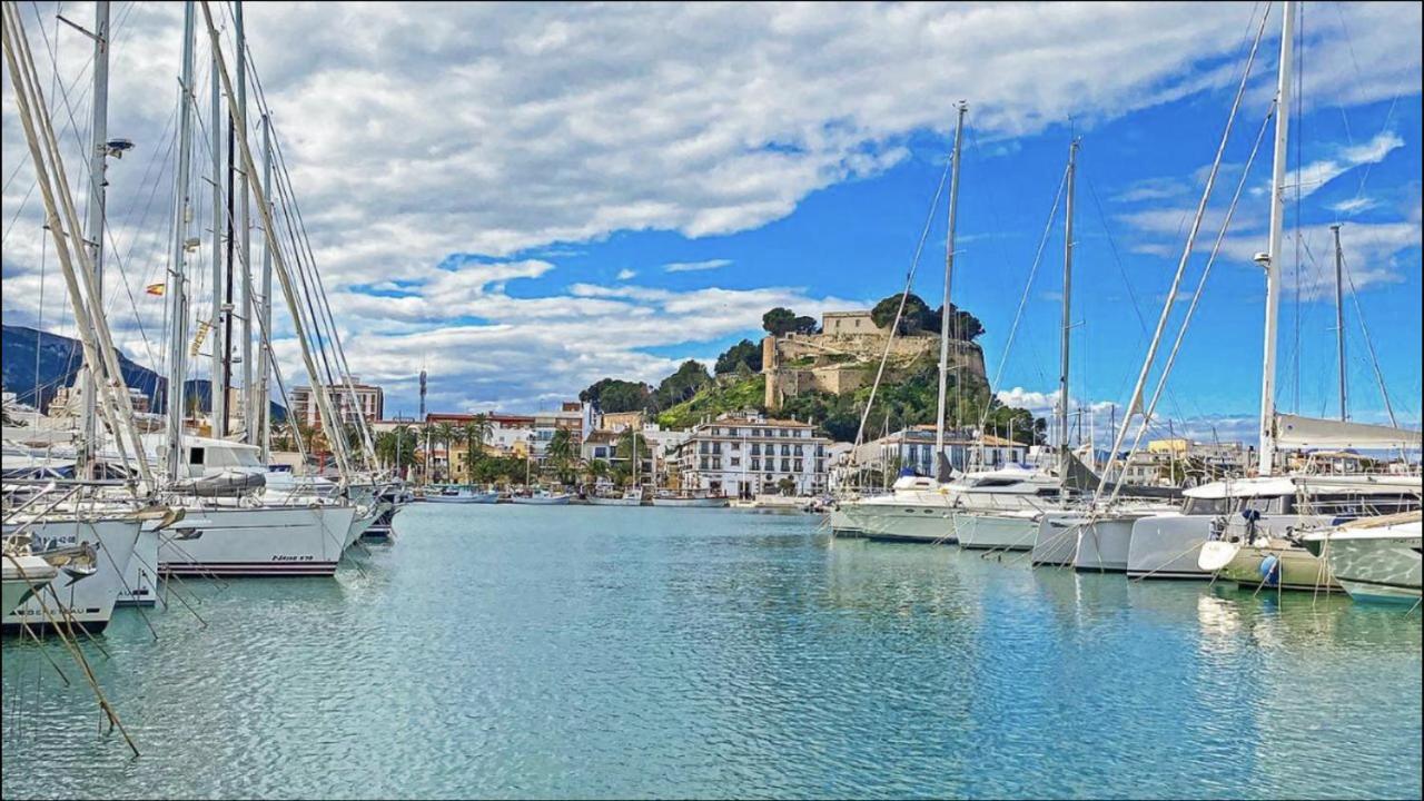 Apartamento Victoria Playa III Con Una Gran Terraza Dénia Buitenkant foto